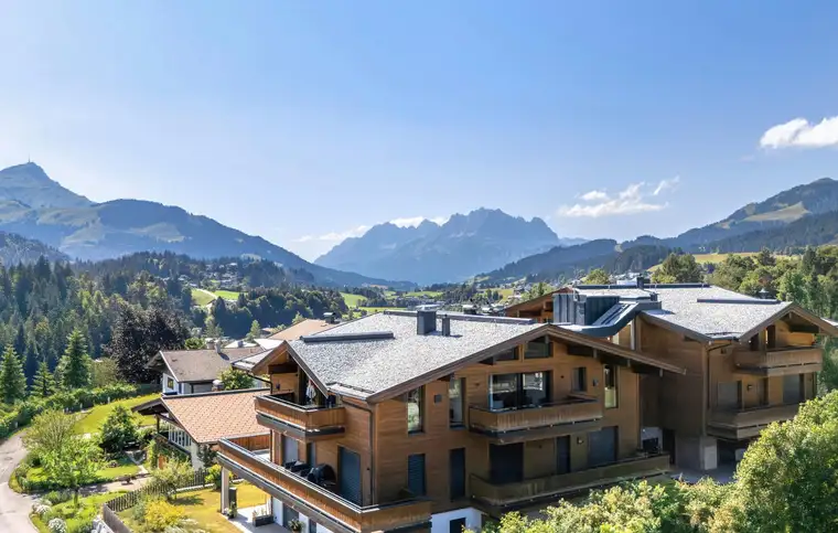 Neubau-Penthouse mit Horn- &amp; Kaiserblick