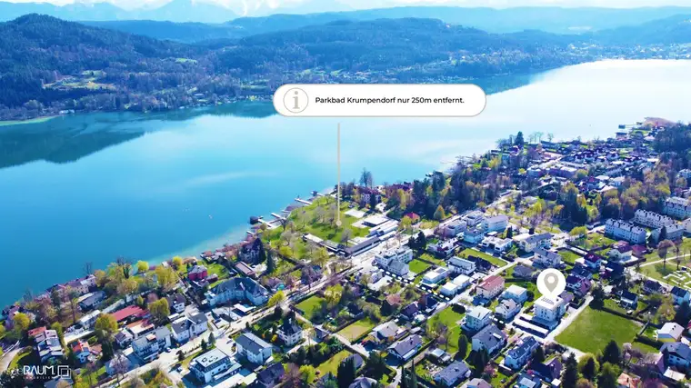 Wohnen in unmittelbarer Seenähe: Penthouse in Krumpendorf am Wörthersee
