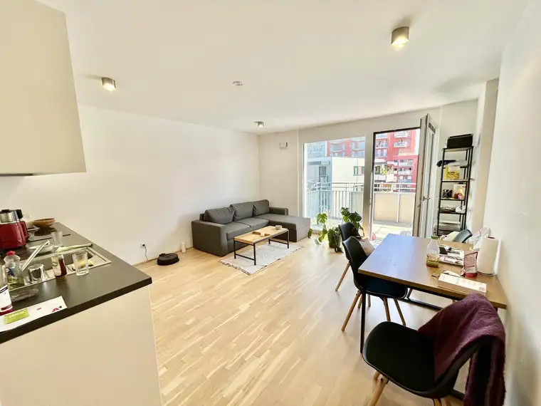 Projekt IU - helle 2-Zimmer Wohnung in modernem Wohnensemble