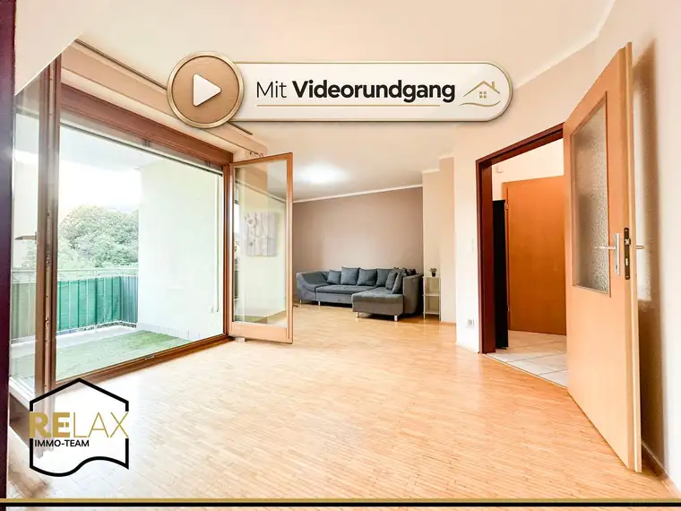 Ruhige 3-Zimmer-Wohnung mit 2 Balkonen, Grünblick &amp; TG-Option