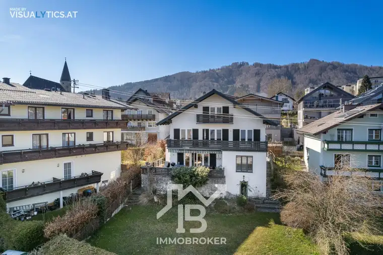 Schönes Ein- / Zweifamilienhaus in Altmünster mit Blick über den Traunsee und auf den Traunstein