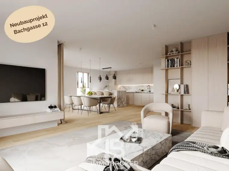 Exklusive 4-Zimmer-Gartenwohnung mit 128 m² Garten &amp; 45 m² Terrasse