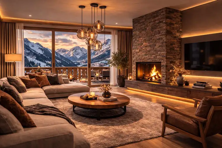 Alpines Luxusdomizil mit Terrassen, Sauna und Panoramablick auf die Planai