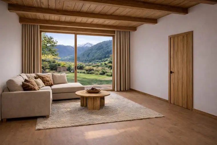 Moderne Gartenresidenz mit Terrasse, Privatgarten &amp; stilvollem Wohnkonzept