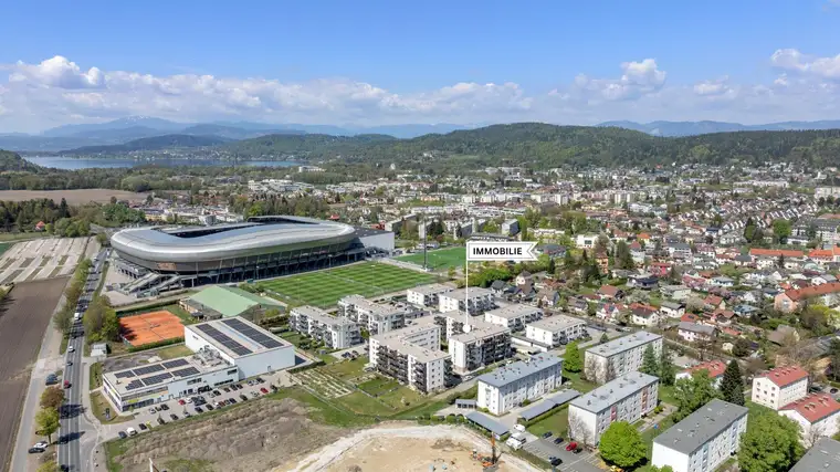 Vermietete 1 Zimmer-Wohnung in Waidmannsdorf in Klagenfurt! 1 TG-Stellpatz inklusive! 3 % netto Rendite!