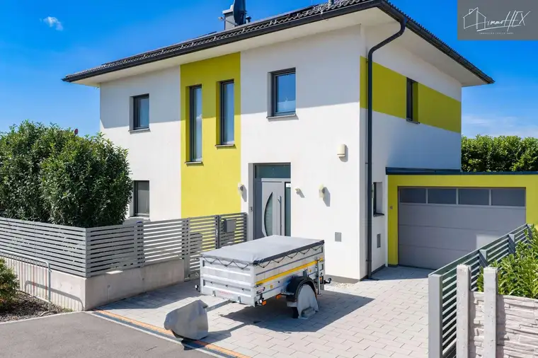 Modern &amp; energieeffizient – hochwertiges Einfamilienhaus mit Kühlung in Untersiebenbrunn