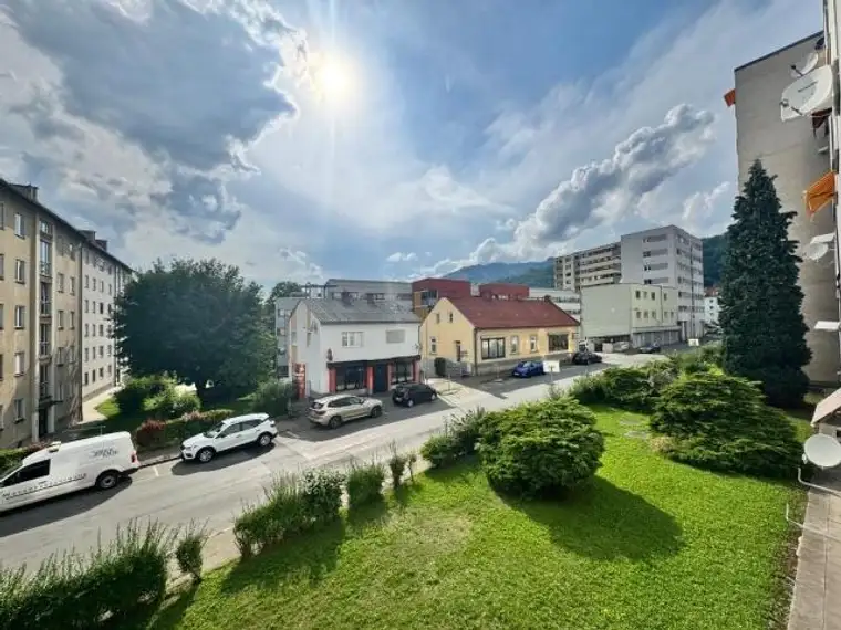 Charmante 2-Zimmer-Wohnung mit Loggia in zentraler Lage von Bruck an der Mur 