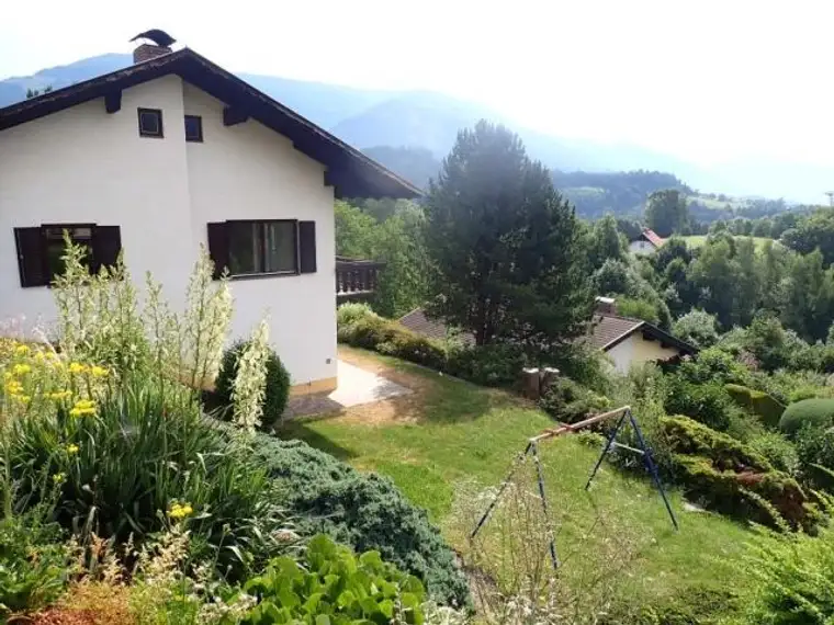 Einfamilienhaus mit Aussicht, Garage, Solarpotenzial ? Nähe Millstättersee