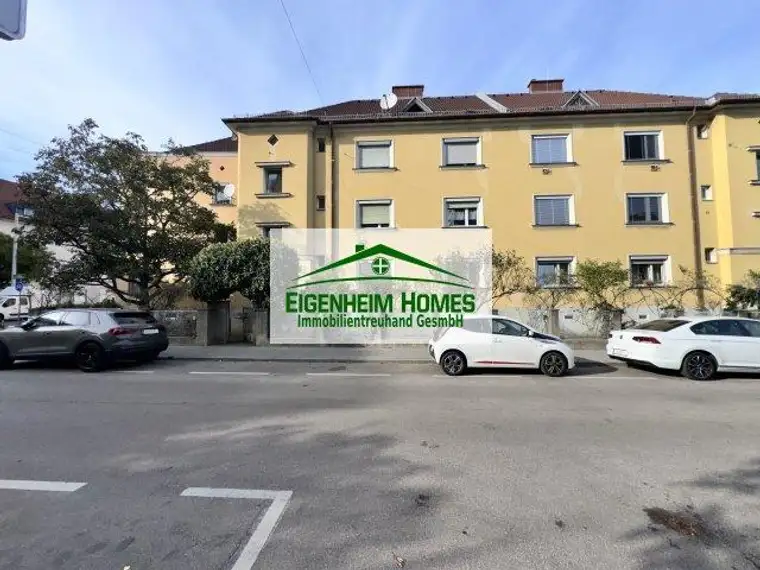 Frisch sanierte Einzimmerwohnung in Graz mit leistbarer Miete