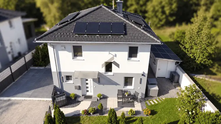 Energieeffizientes Einfamilienhaus mit Garten nahe Salzburg