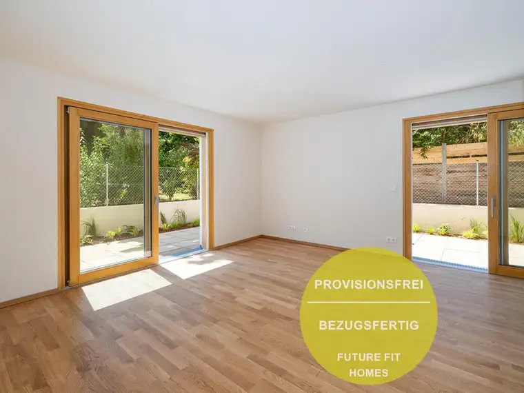Neubau | Exklusive 3-Zimmer-Gartenwohnung in ruhiger Innenhoflage