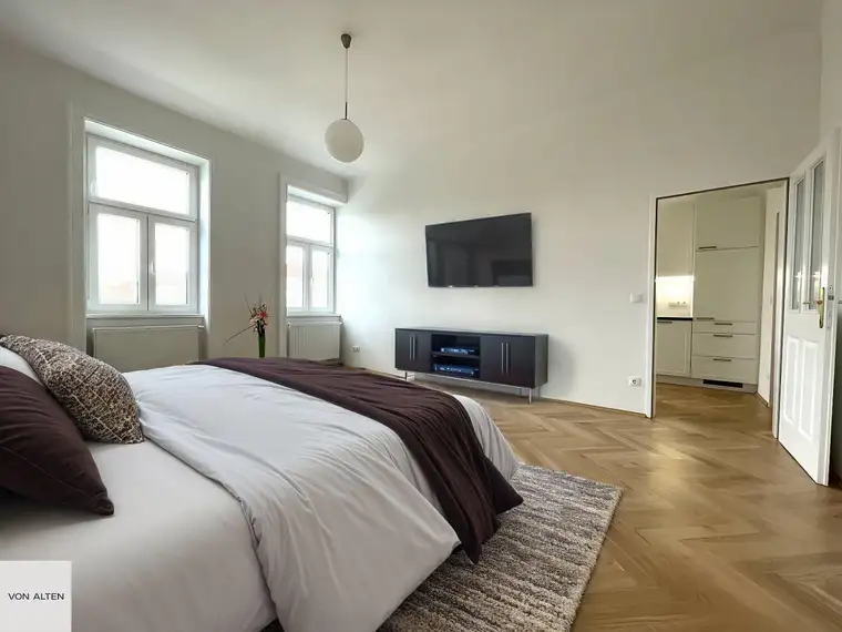 Befristet vermietet: Sanierte 2-Zimmer-Wohnung in ruhiger Lage