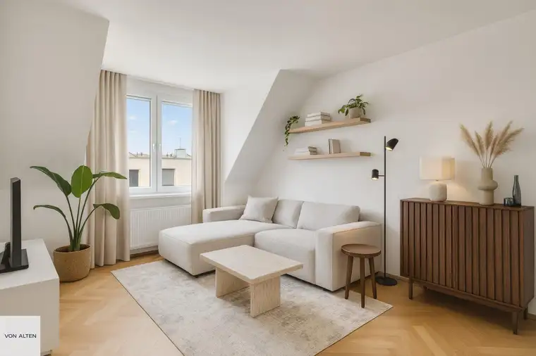 Bestandsfrei: 2-Zimmer-Wohnung mit Gemeinschaftsgarten und Klimaanlage!