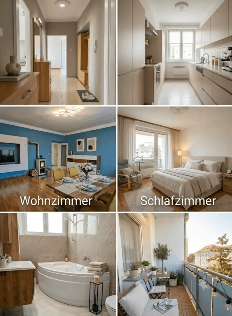 3-Zimmer-Wohnung in Eisenstadt mit Loggia und Lift