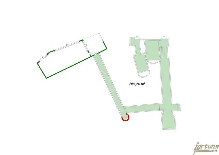 Exklusiver Bungalow mit Garagen und Kellergewölben
