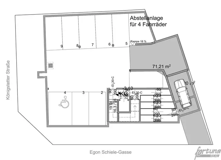 Achtung Bauträger: Grundstück mit Projekt in der Einreichphase in Tulln an der Donau