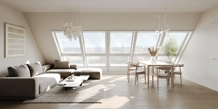 RKG26 – Stilvolle 2-Zimmer-DG-Wohnung mit Wohlfühlcharakter