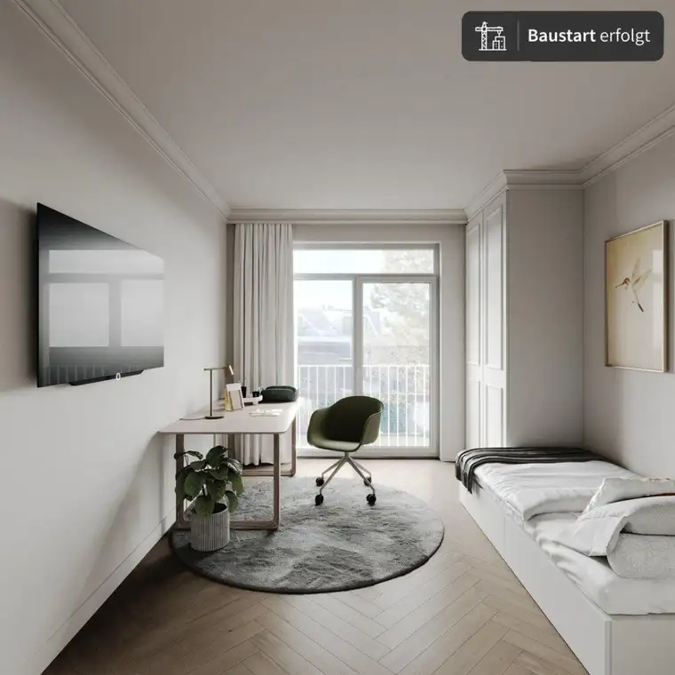 RKG26 – Stilvolle 2-Zimmer-DG-Wohnung mit Wohlfühlcharakter