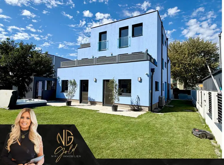 Wiener City Life trifft Wellnessoase – großzügiges Zuhause mit Garten in Groß-Enzersdorf nähe Wien