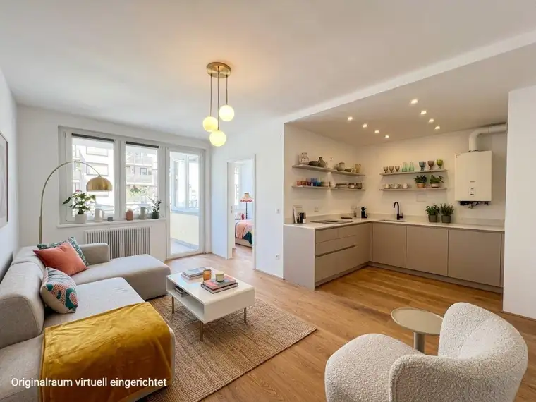 LIEBLINGSPLATZ! WUNDERSCHÖN HELLE SANIERTE 3 ZIMMER MIT BALKON IM KLIMAFITTEN GRÄTZL