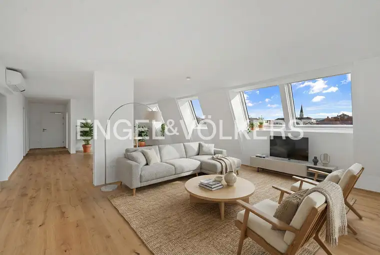 Erstbezug! Stylisches Penthouse-Feeling über den Dächern von Korneuburg – 127 m² mit Sonnenterrasse