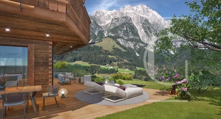 Unikat: Luxuriöse Maisonettewohnung mit beheizten Pool in Ski In/Ski Out Lage von Leogang mit Zweitwohnsitz!