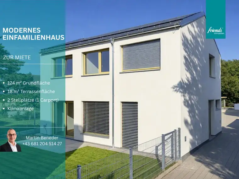 Einfamilienhaus mit Garten, Klima &amp; Stellplatz | Oberwaltersdorf