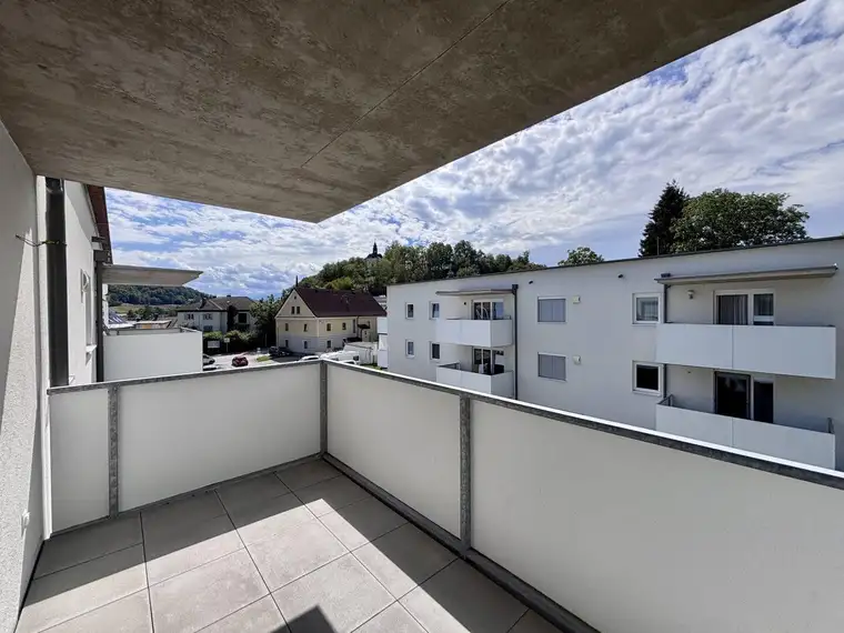 Kremsmünster: 75 m² geförderte Mietwohnung mit Balkon