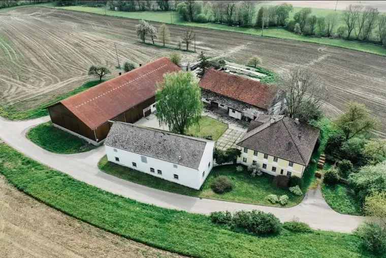 Vierkanthof im Grünen - in einer schönen Lage im Innviertel