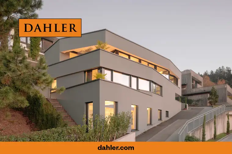 Einzigartige Designer Villa am unteren Pfänderhang
