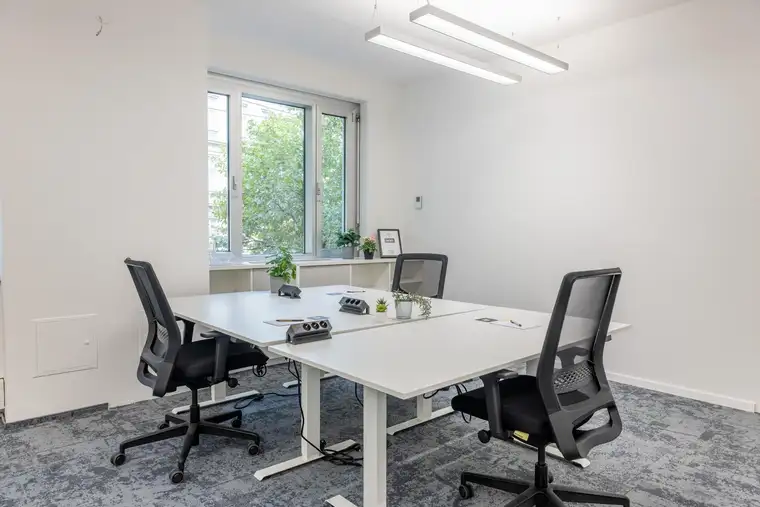 Komplett ausgestattete Büroflächen ab 80qm in 1020 Wien - All-in Preise inkl. Betriebskosten