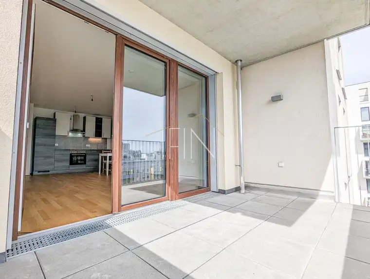 Sonnige 2-Zimmer Neubauwohnung mit Balkon &amp; Fernblick