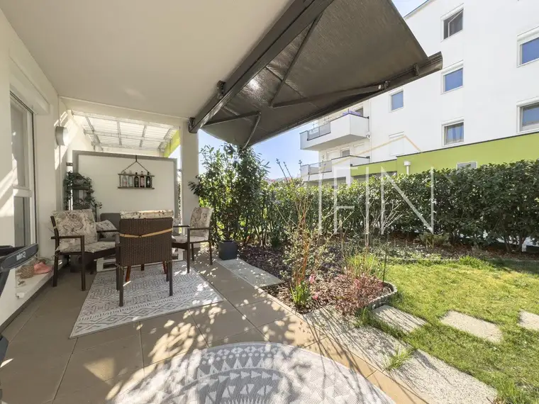 Garten, Sonne, Wohlfühlen - Stilvolle 2-Zimmer-Wohnung mit bester Ausstattung!