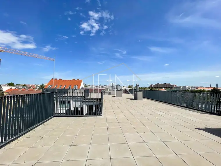 Erstbezug! 2-Zimmer Gartenwohnung mit Garagenplatz und Gemeinschaftsdachterrasse