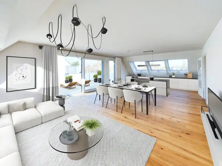 MODERNE 5-ZIMMER-WOHNUNG MIT PERFEKTER RAUMAUFTEILUNG - GROSSZÜGIGE TERRASSE &amp; SÜDWEST-AUSRICHTUNG