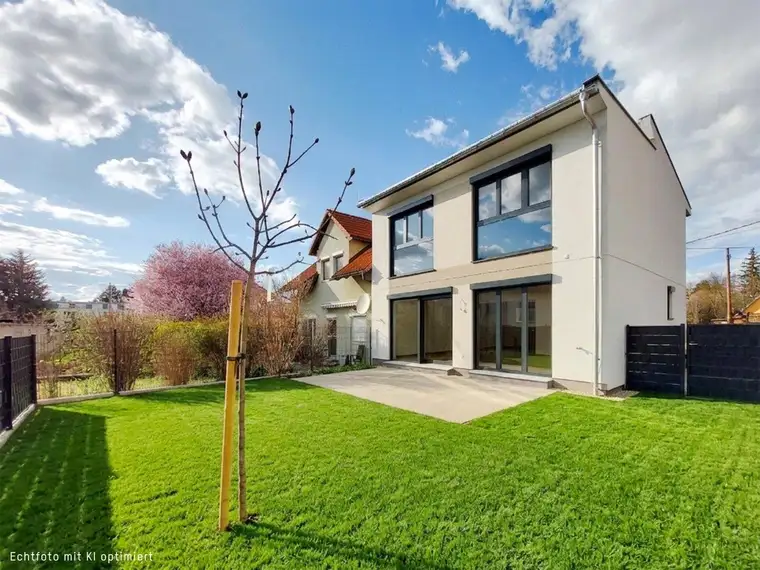 MODERNES EINZELHAUS AM RANDE DER LOBAU IN GRÜNRUHELAGE ZU KAUFEN