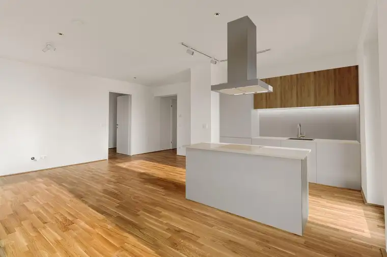 3-Zimmer Wohnung Extra Large (unmöbliert) mit Zugang zu erstklassigen Gemeinschaftsflächen: Fitness, Co-Working, Dachterrasse, Yoga, Private Dining &amp; Kinoraum