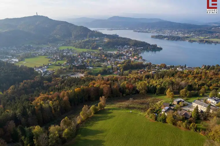 Ruhiges Pracht-Panorama-Landhaus über Wörthersee-Südufer