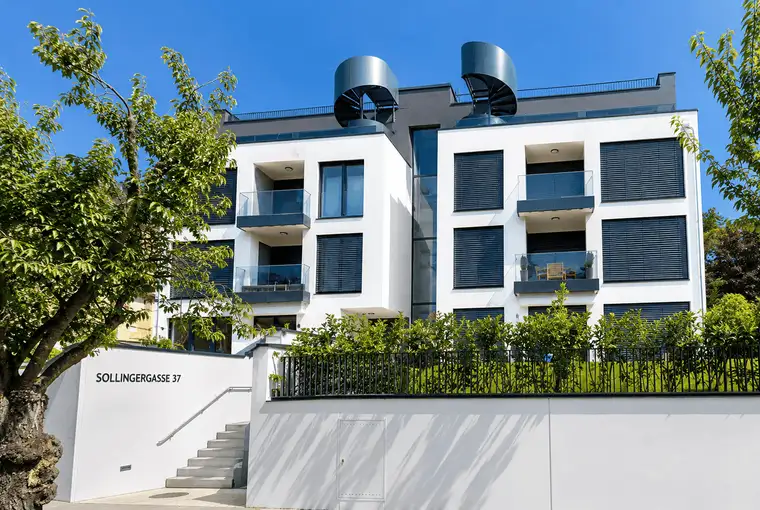 DAS SOLLINGER - Premiumwohnung mit raumhoher Glasfassade in bester Lage Döblings