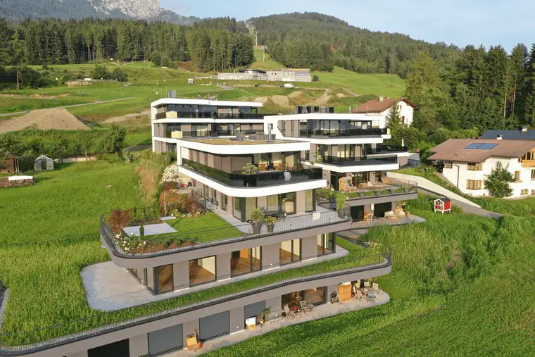  Luxus-Chaletwohnung mit Garten &amp; Panoramablick beim Skigebiet Muttereralm