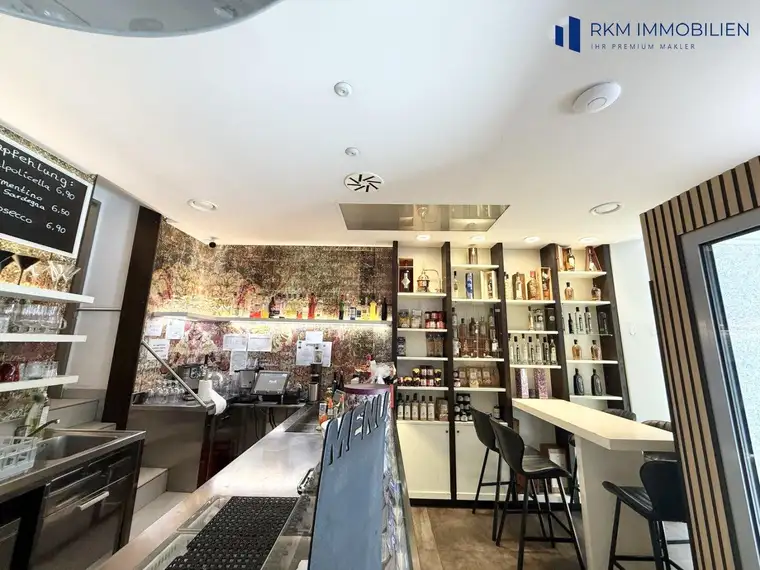Gastronomen aufgepasst – erstklassige Bistro- und Bar-Gastronomie im Herzen von Kaisermühlen – 125 m²