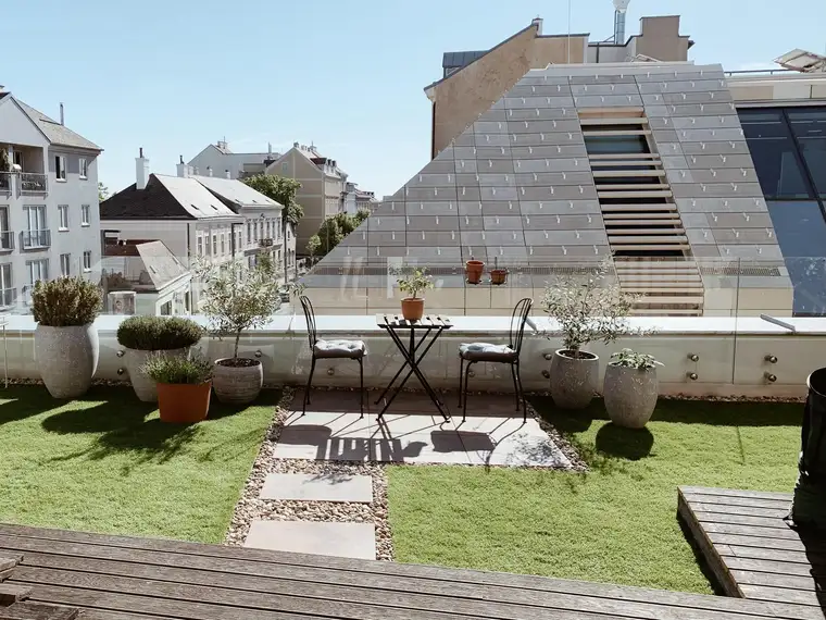 Dachgeschoss-Maisonette mit Panoramablick über Mödling