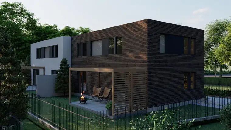 Traumhafte Doppelhaushälfte in Lassee - Erstbezug mit 132m², Terrasse &amp; 2 Stellplätzen für nur 448.000 €!
