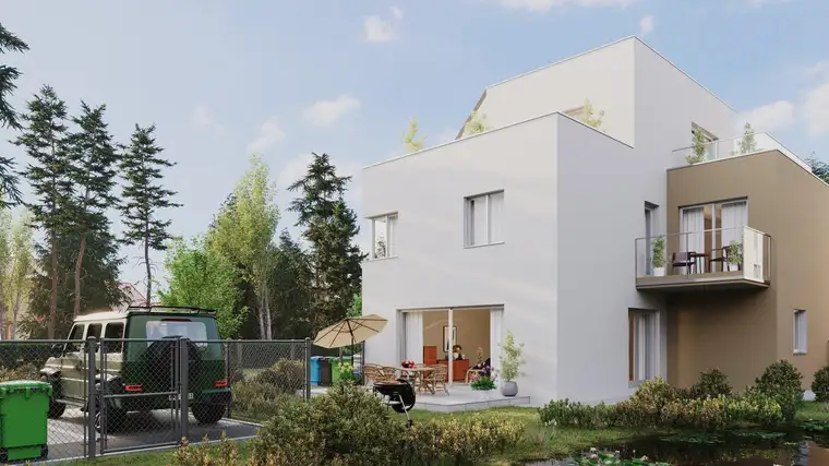 Warum bauen wenn man ein Traumhaus direkt kaufen kann? TOP Projekt in Biedermannsdorf!