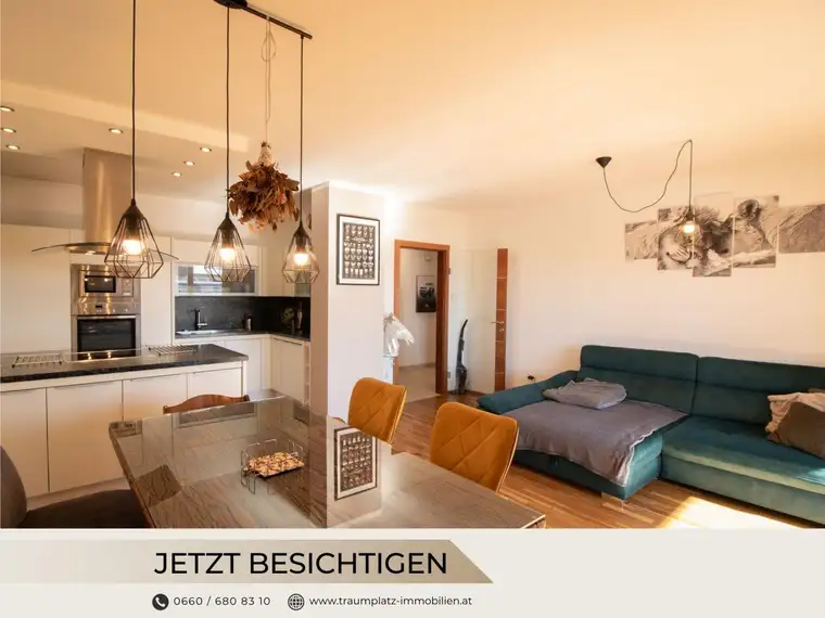 Leibnitz/Neutillmitsch! Gepflegte 3-Zimmer-Wohnung mit Balkon, Carport und Fußbodenheizung