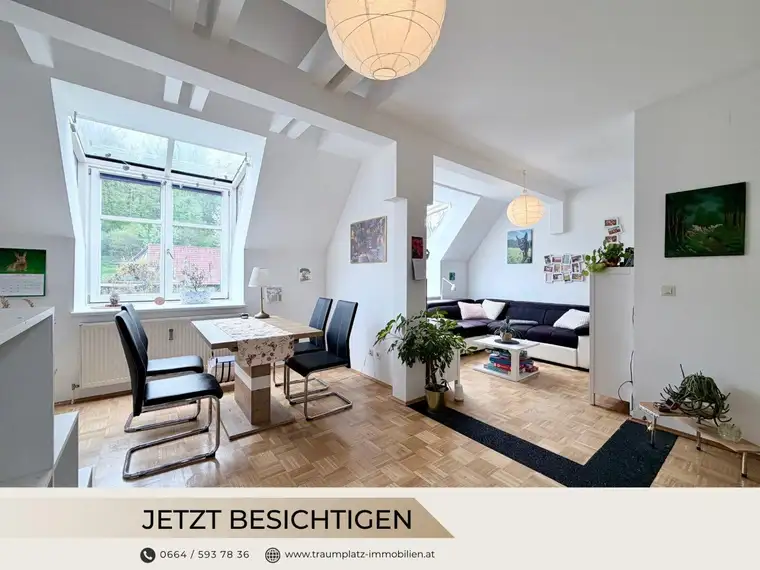 Werndorf/Wildon! - 76 m² Maisonette mit Galerie &amp; Parkplatz – ideal für Eigennutzer &amp; Anleger