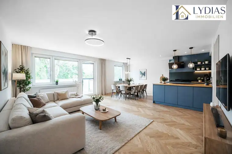 ERSTBEZUG – Traumhafte und helle 4-Zimmer Wohnung mit Balkon zum Innenhof ca. 12 m² - Zimmer zentral begehbar - Top Infrastruktur!
