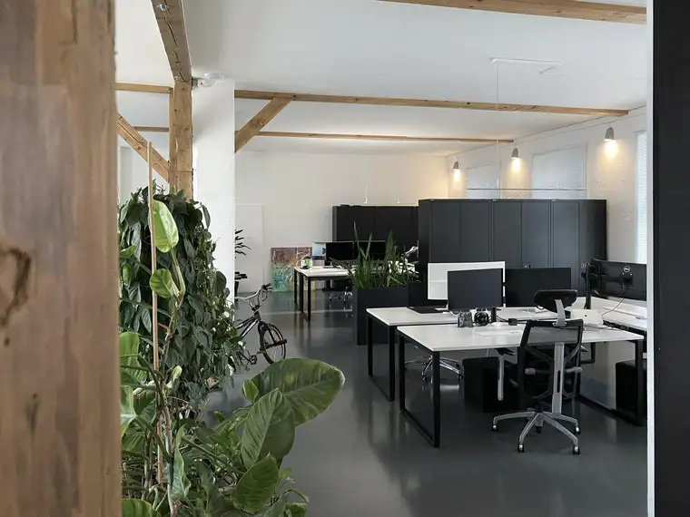 Arbeitsraum in alter Tischlerei