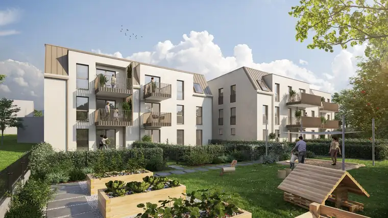 LAVITA - Moderne Erstbezug-Wohnung mit Balkon und Fußbodenheizung in Langenzersdorf - optimale Anbindung an Wien