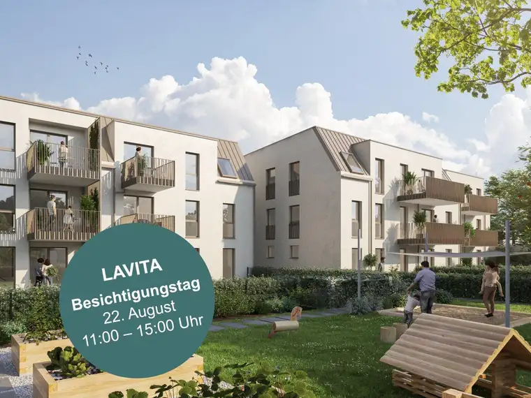LAVITA - Erstbezug mit Garten: Moderne 3-Zimmer-Wohnung in Langenzersdorf - jetzt Baustartaktion nutzen